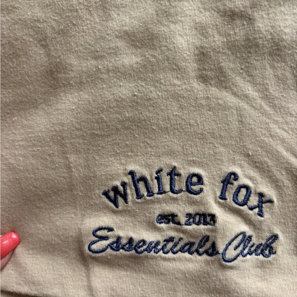 white fox bike shorts - Picture 2 of 3